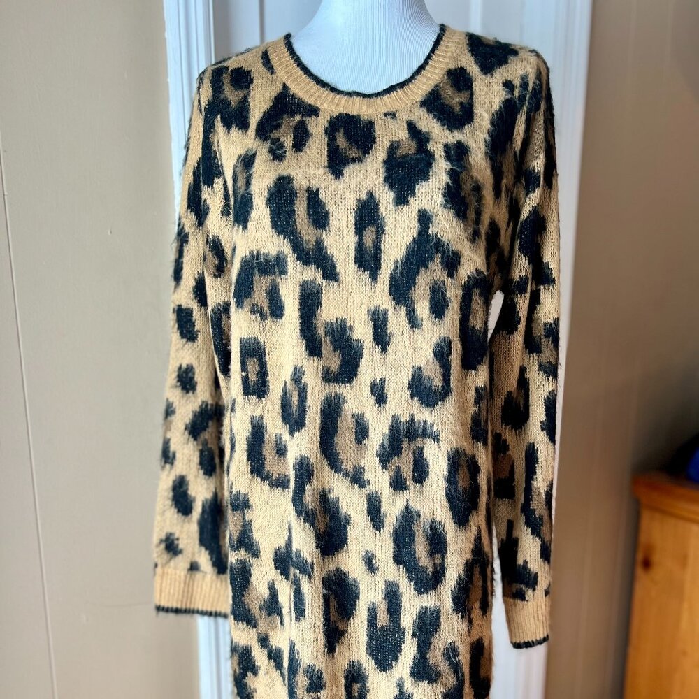 UMGEE Leopard Sweater Dress - NWT